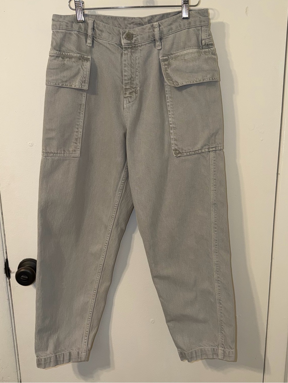 ASOS Men's Cargo Pants in Light Gray Waist 31